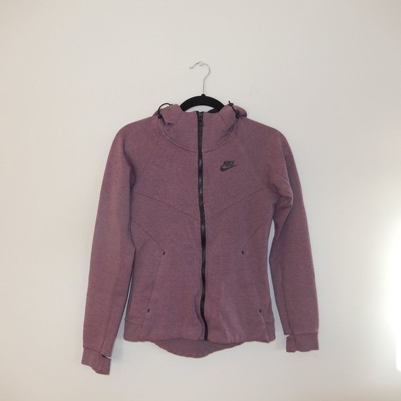 Nike Tops - Nike • Purple Zip-up Hoodie
